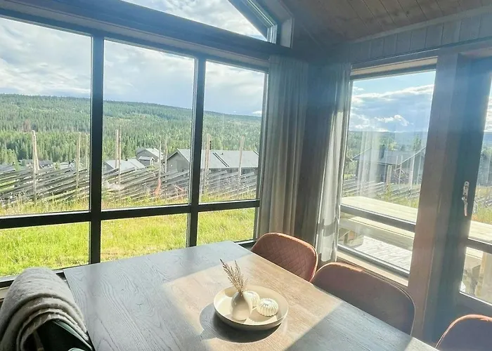 With Views Over Hafjell And Gausdal